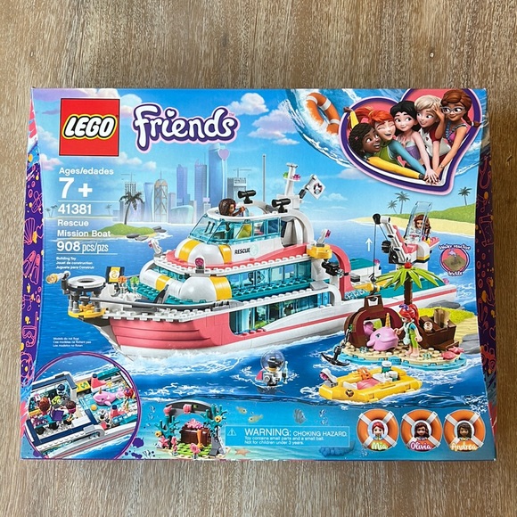 LEGO Rescue Mission Boat LEGO Friends (41381) - Picture 2 of 8